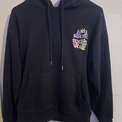 Anti social club hoodie