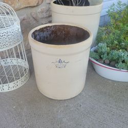 3 Gal. Blue Crown Crock