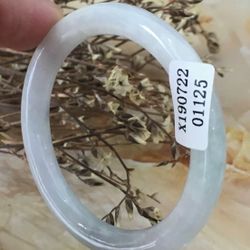 Certified A jadeite jade carved circle pendant