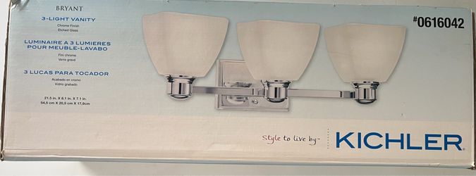 Kichler vanity light