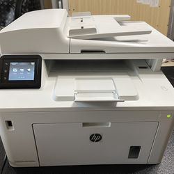 HP Laserjet Pro MFP M227fdw All-in-One Wireless NFC Monochrome Laser Printer-Print Scan Copy Fax -2.7" Touchscreen, 30 ppm, Auto Duplex Printing, 35-S