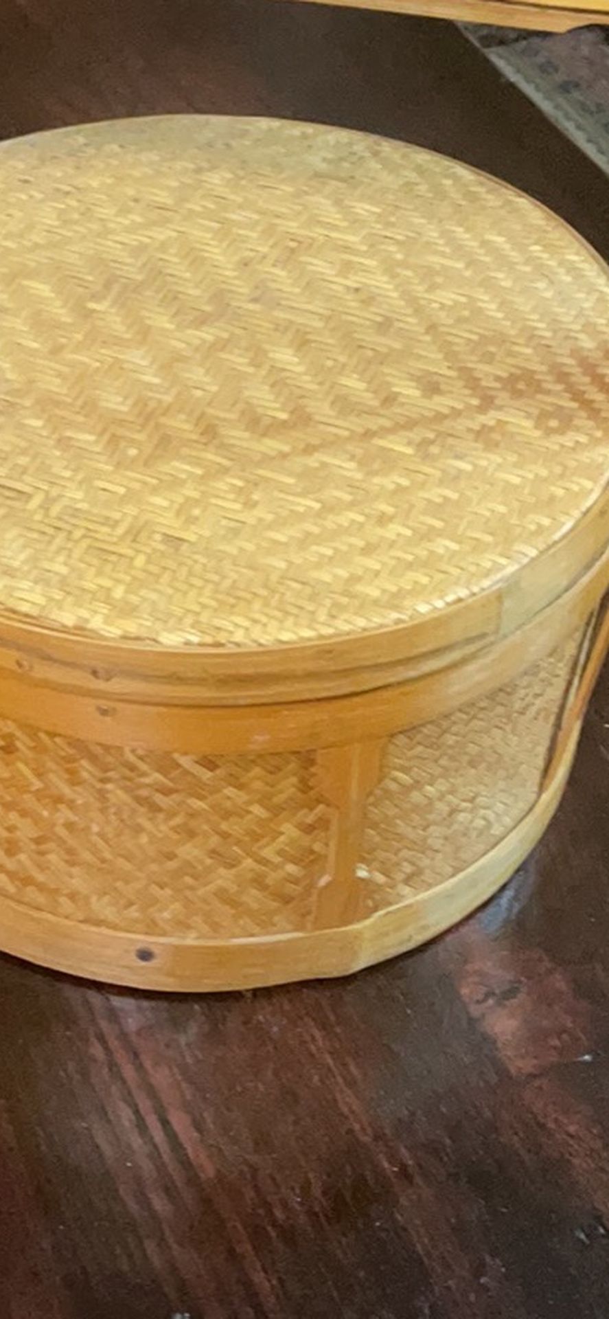 Wicker Rattan Basket Pick Up La Mesa