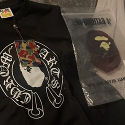 Bape Chrome Heart Tee