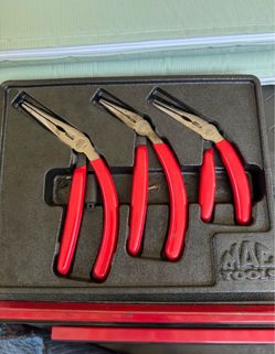Mac tools pistol grip pliers set 3 pc