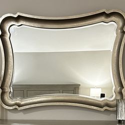 Uttermost Antiqued Metallic Mirror- Silver Leaf