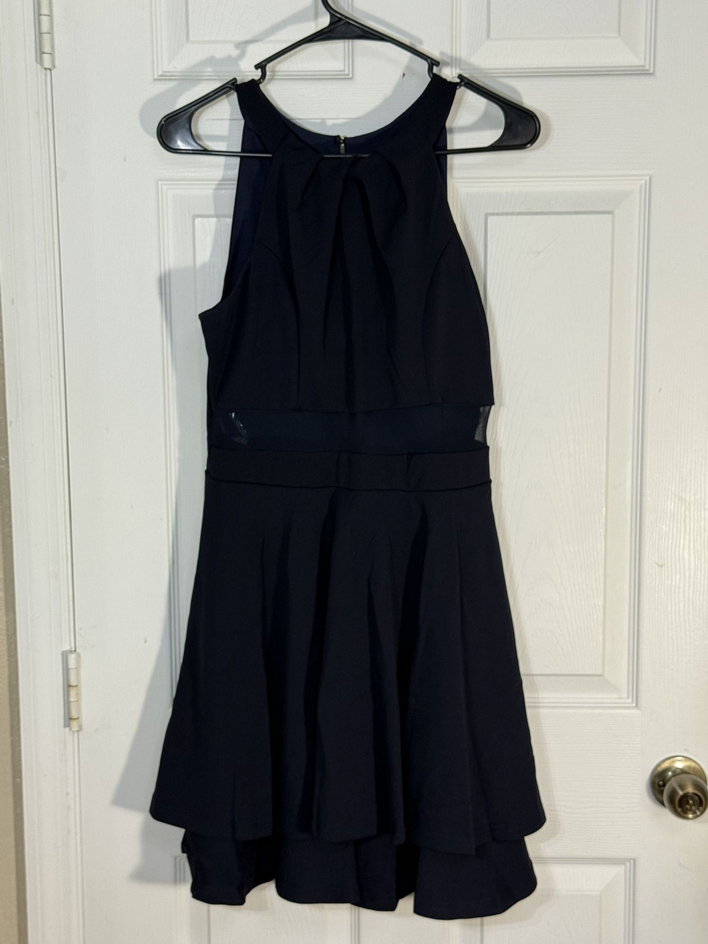 Emerald Sundae Open-Back Dress