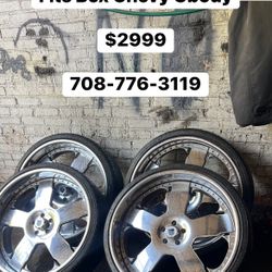 26 Inch Asanti Wheels Rims Tires Came Off Box Chevy Caprice