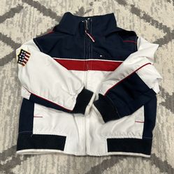 Tommy Hilfiger kids rain jacket windbreaker size XXS (2-3)
