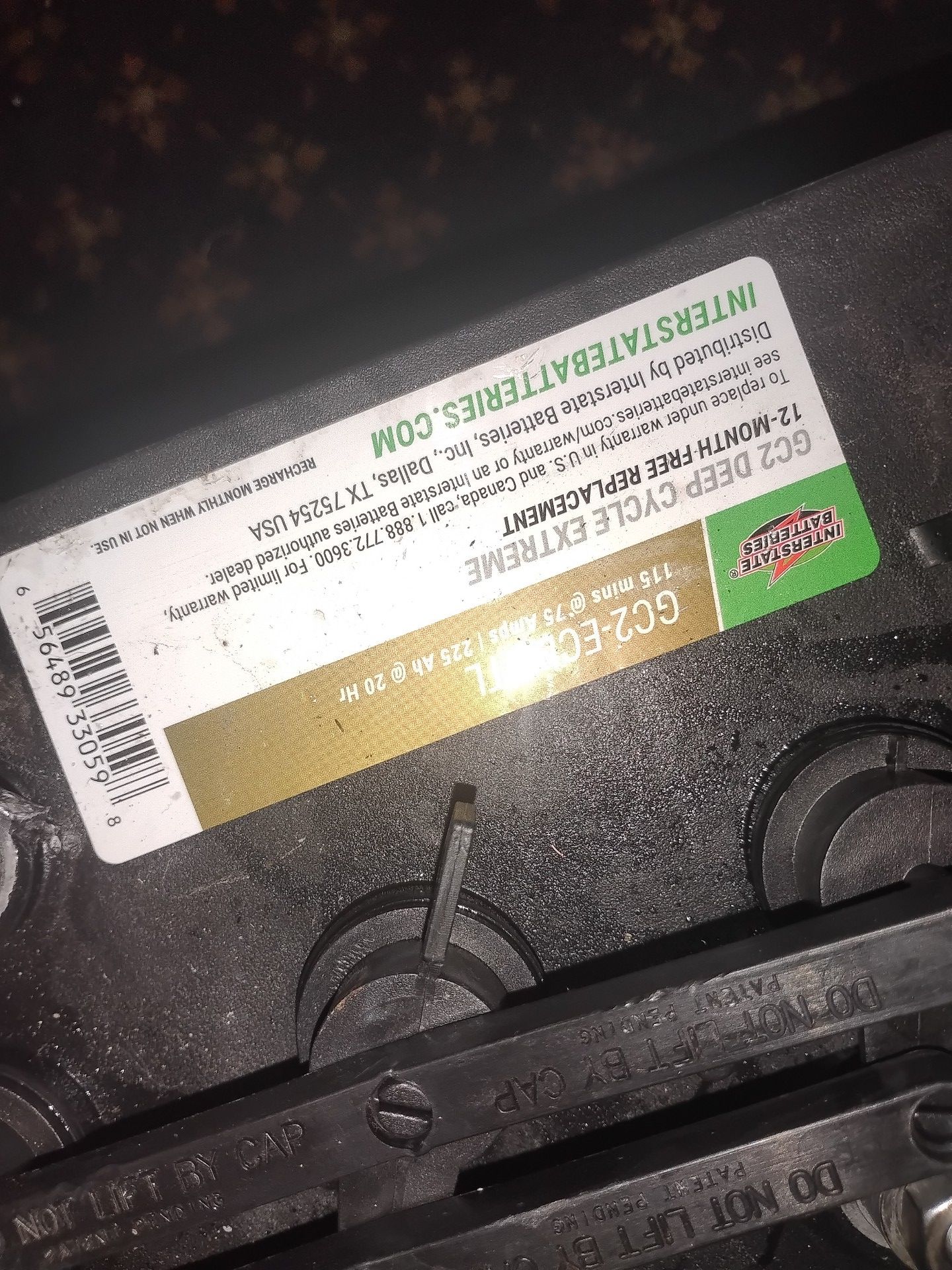 Brand-new battery for
