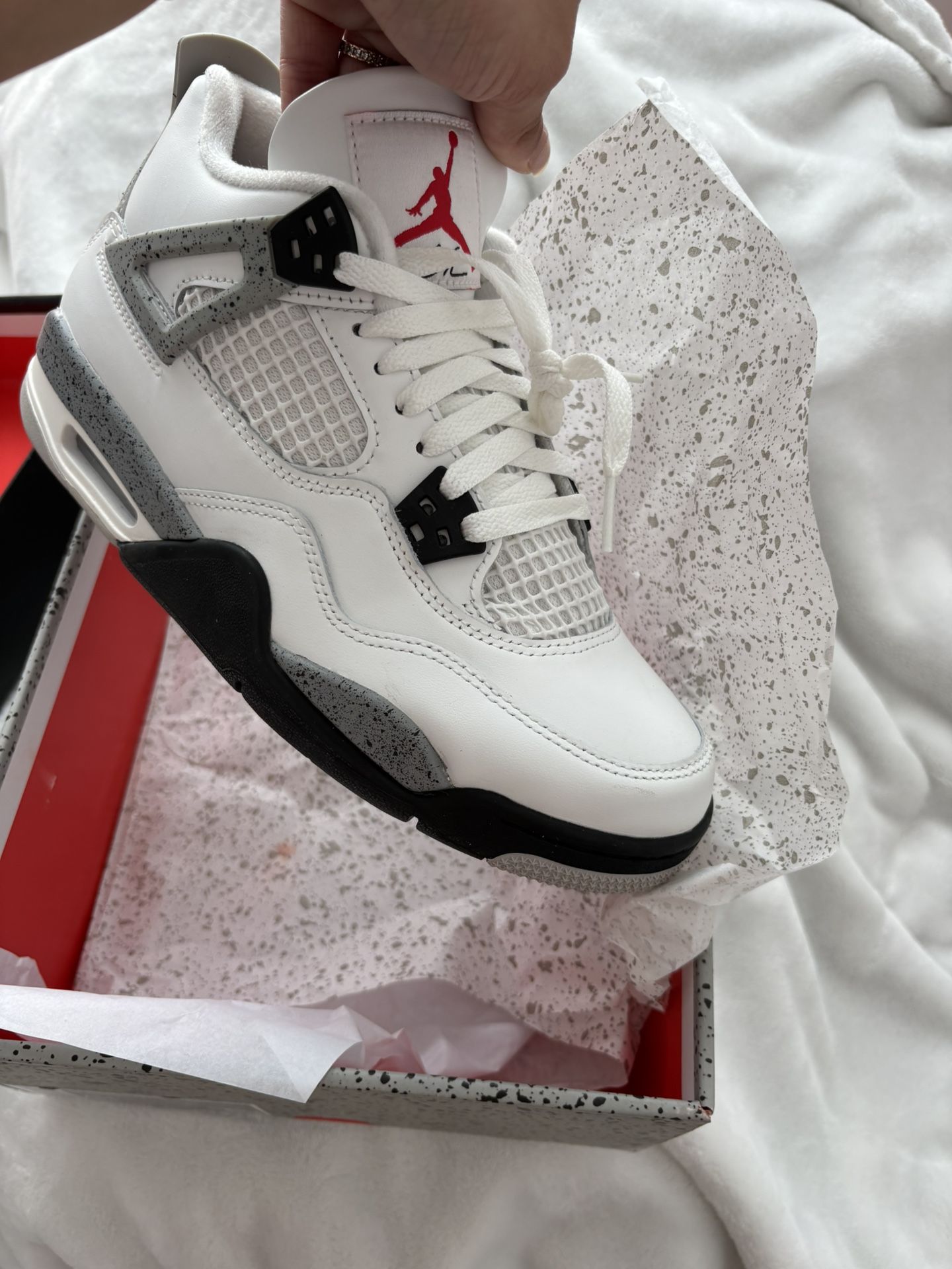 Jordan 4 Retro White Cement