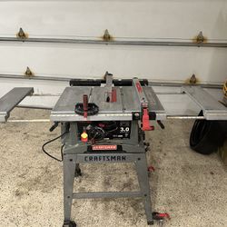 Sears Craftsman 10” 15A Table Saw