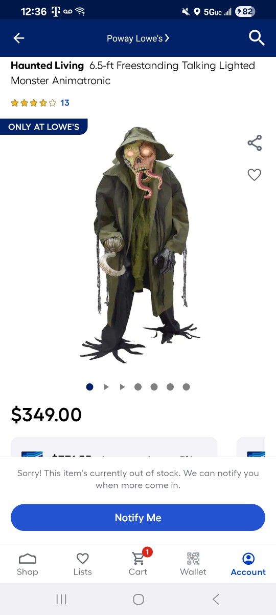 Halloween Animatronic 
