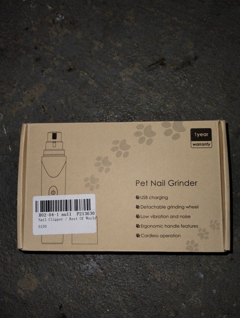 Pet Nail Grinder