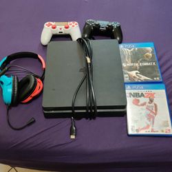 PS4 Slim 1TB With Extras