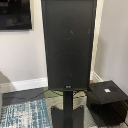 Elac Adante AS-61 Speakers and Stands 