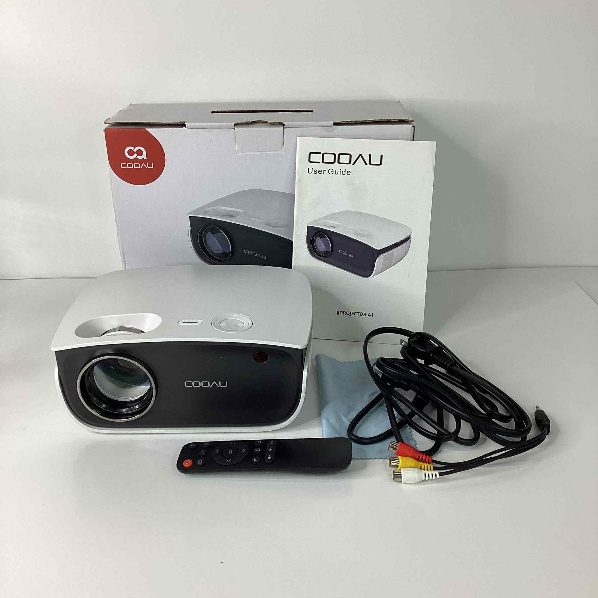 *New Open Box* Cooau Protable Projector With screen