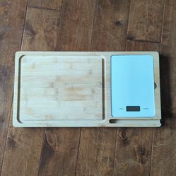 Dexas Prep & Weigh Cutting Board with Digital Scale