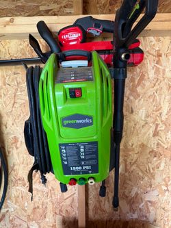 Greenworks 1500 PSI Electric Pressure Washer