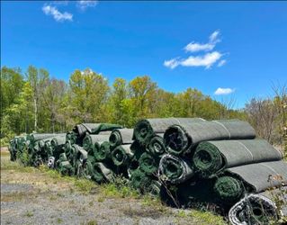 alpine- used artificial grass  $150