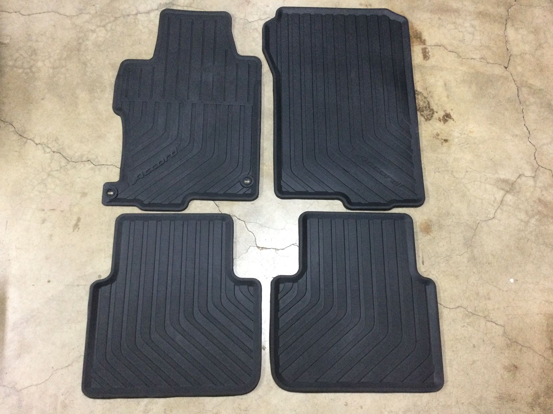 Genuine OEM Honda Accord All Weather Floor Mats 