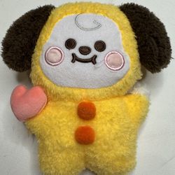 CHIMMY size BT21 Tatton Baby Heart Plush   Japan Limited