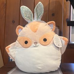 BK735-NWT 16” Squishmallows 8" Tai the Sugar Glider with Bunny Ears