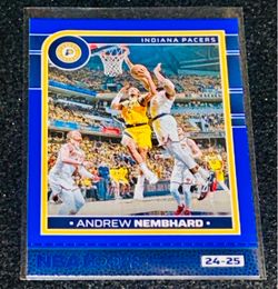 Andrew Nembhard Blue Parallel Hoops 2024-25
