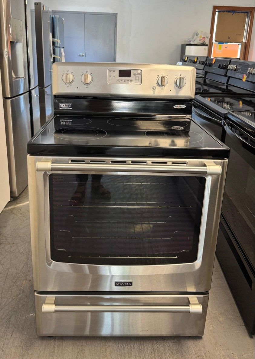 Maytag Electric Stove In Good Condiction Works Great 1216 Hartford Turnpike Vernon CT