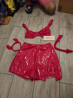 Oh Polly Red devil Halloween costume