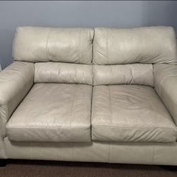 Cream Color Love Seat