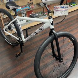 Throne X Chad 29” Big BMX Bike In White!!