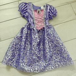 Disney Rapunzel Dress, Size 4-6