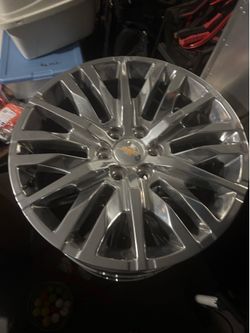 22”OEM Chevy Tahoe Rims. Brand new, never been used
