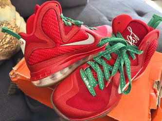 Nike Air Lebron 9 Christmas kids Youth Sz4 2011