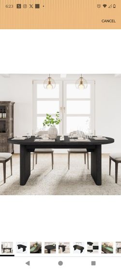Brand New in box modern xl dining table!!!