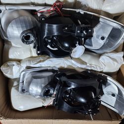 GMC Seirra Denali Headlights 1(contact info removed) Halo Type New Aftermarket