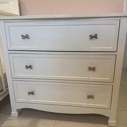 White dresser