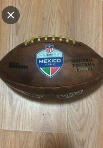 2017 Mexico City Patriots vs Raiders Football 