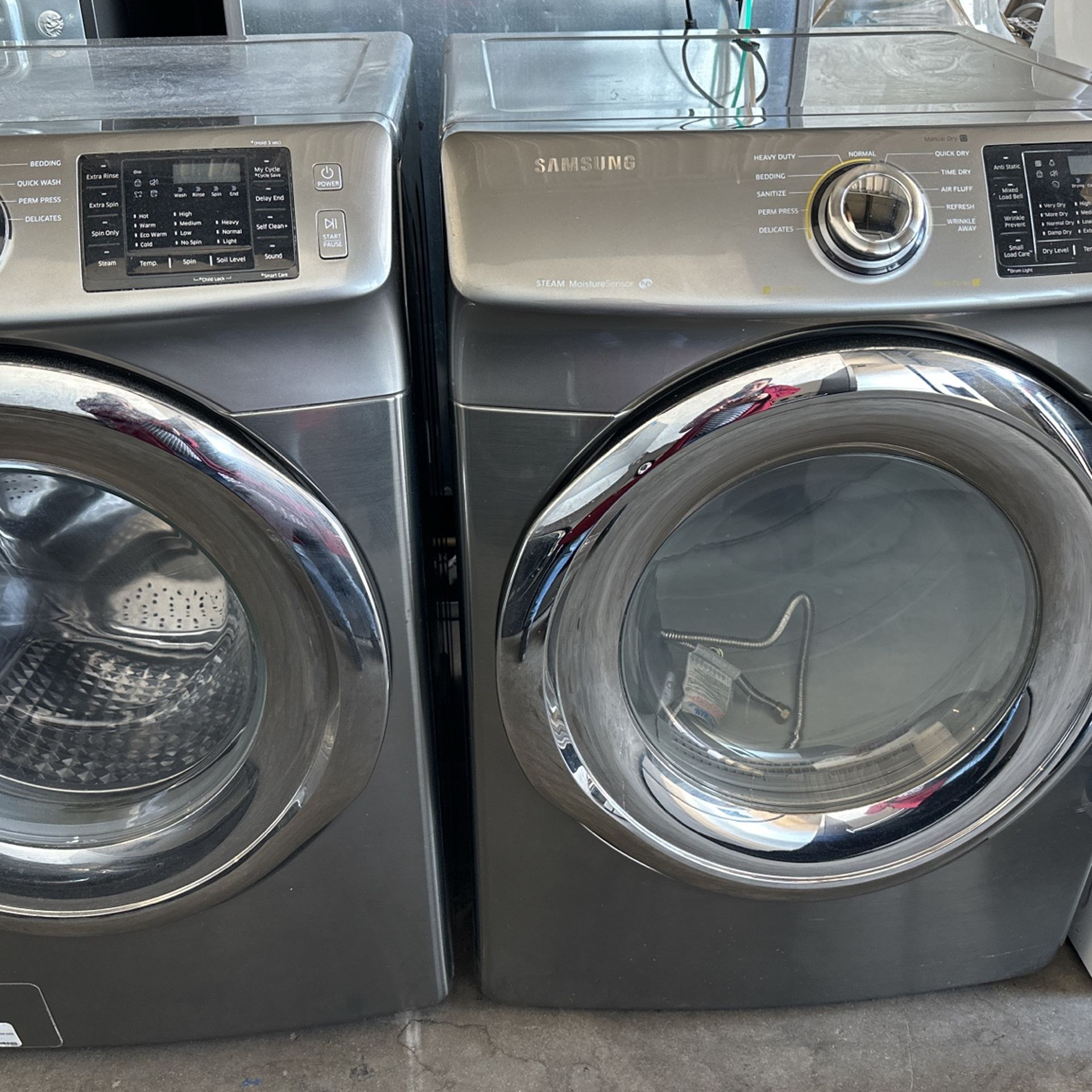 Samsung Set Of Washer And Dryer 