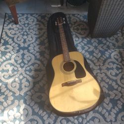 Fender acoustic guitar