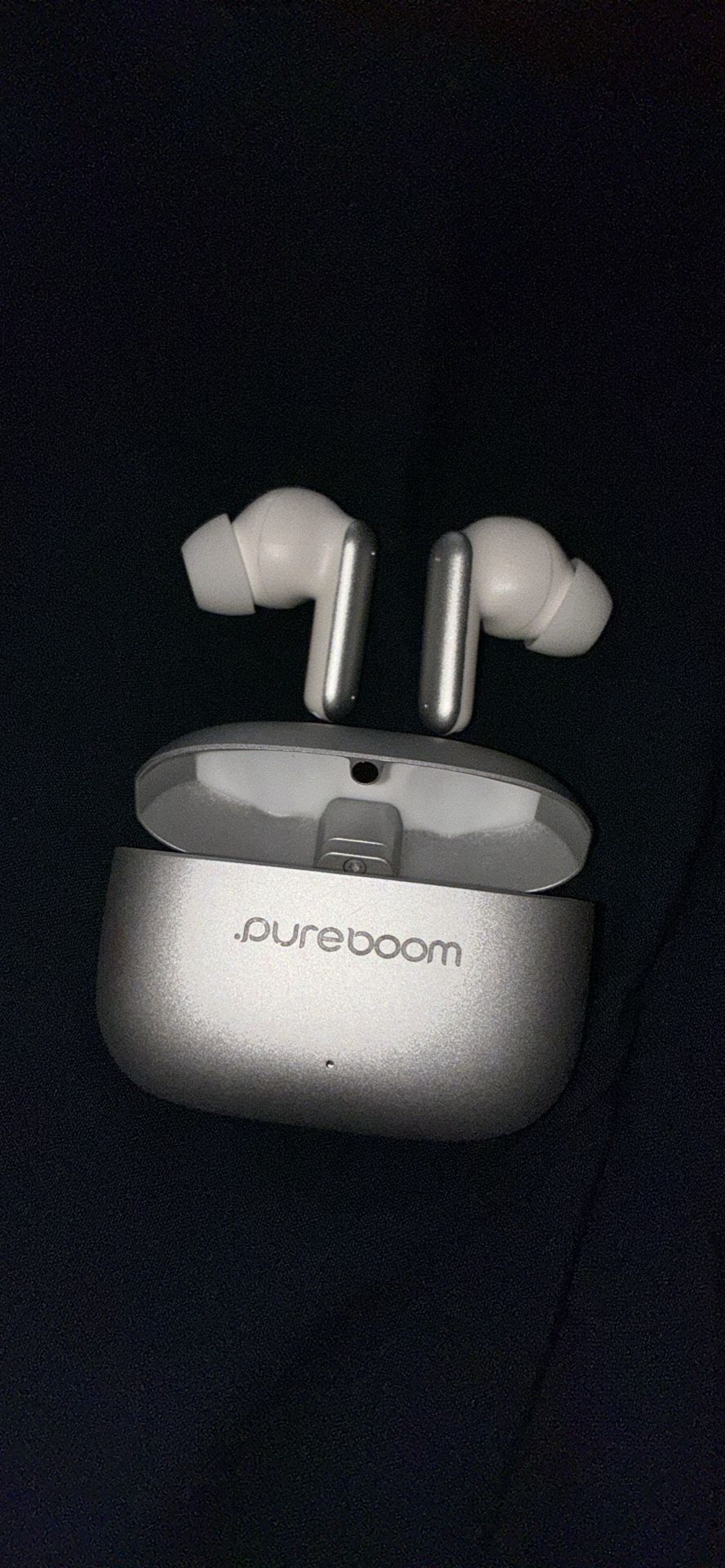 PureGear PureBoom Orbs Pro Active Nosie Cancellation Wireless Earbuds METAL CASE