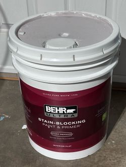5 Gallon Paint Light Greige / Gris Beige Claro Behr Ultra Interior Flat