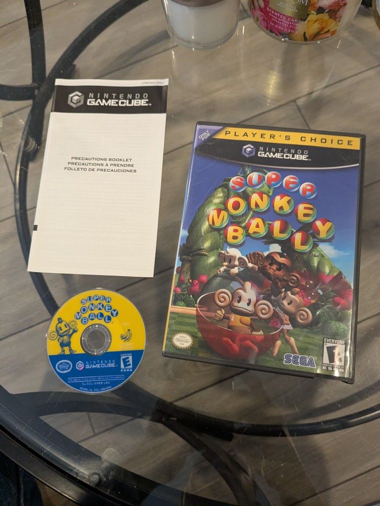 Super Monkey Ball For Nintendo GameCube