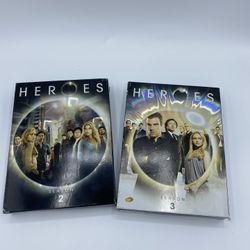 HEROES SEASON 2 & 3-DVD Deleted Scenes Fast Free Shipping 