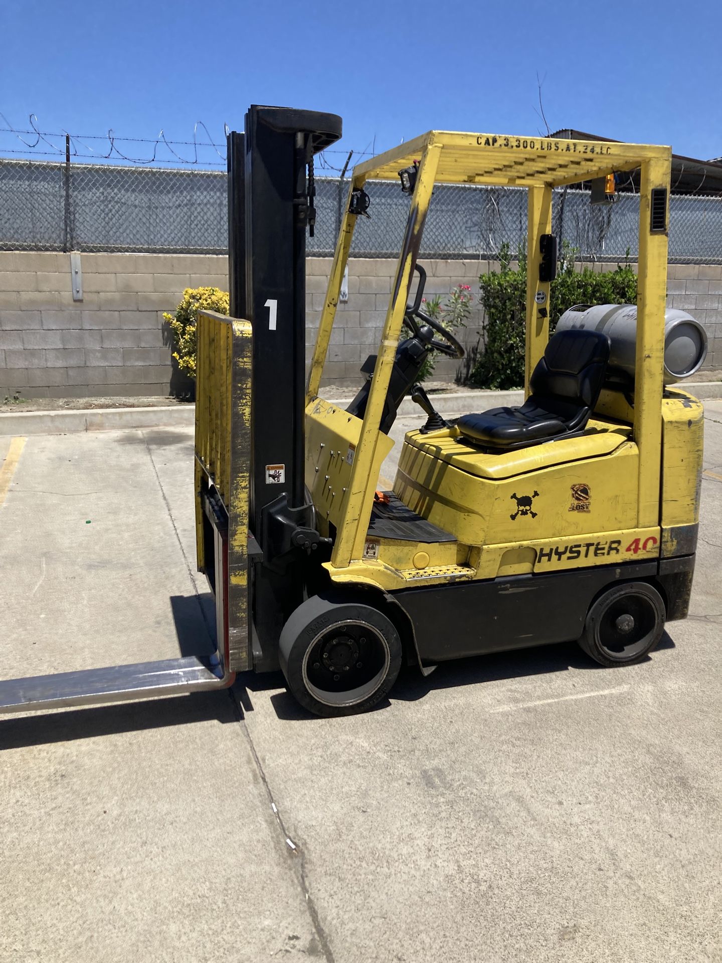 Hyster Forklift 4000 LB CAP
