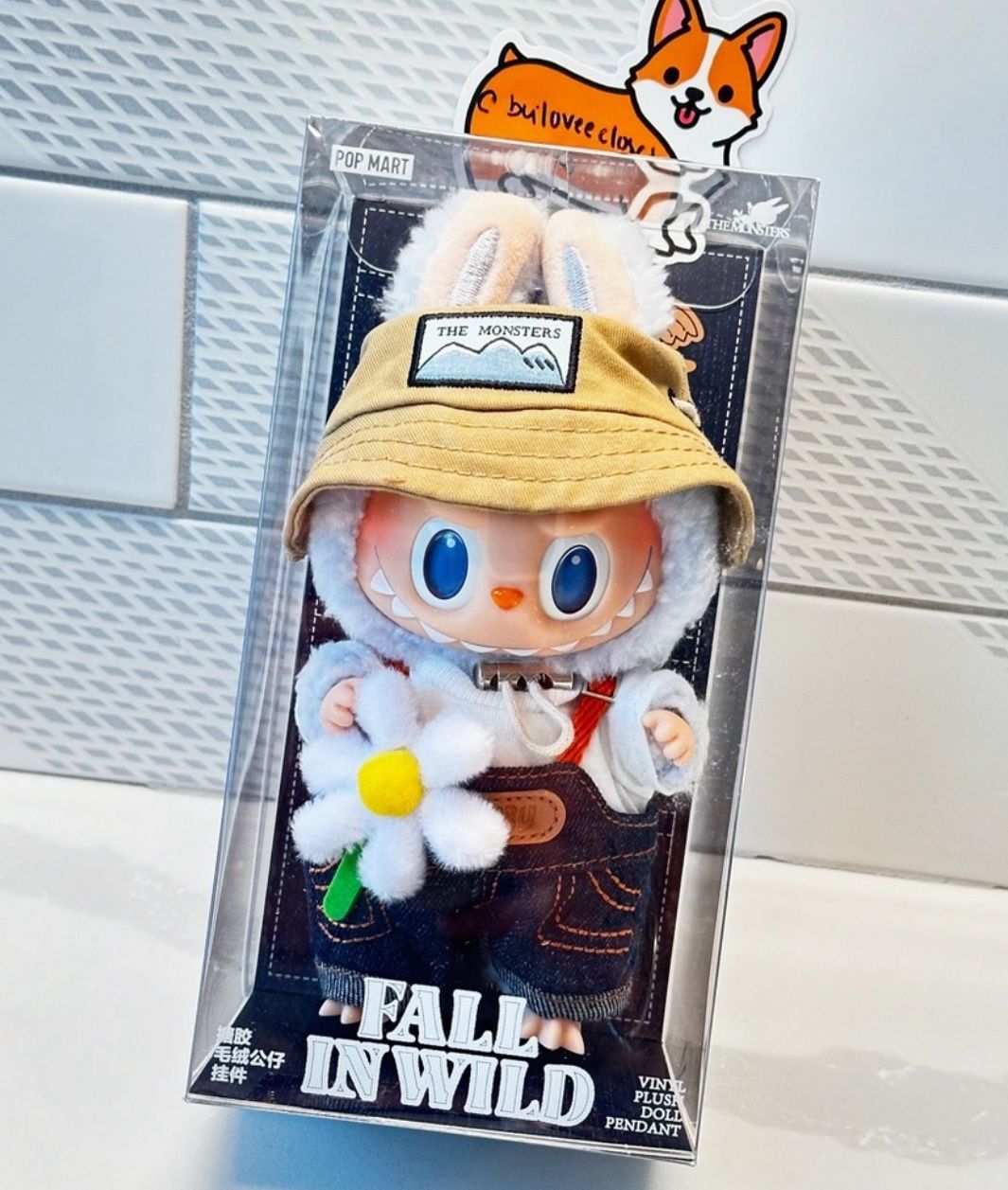 New POP MART The Monsters Labubu Fall In Wild Pendant