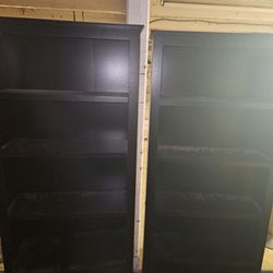 Two Oil Bronze Cabinets