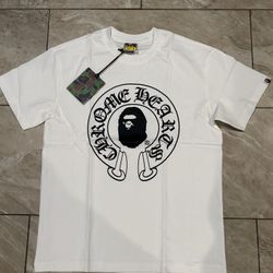 bape x chrome hearts tee 