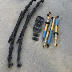 Tacoma Shocks And Leaf Springs 