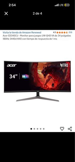 Acer nitro monitor 34 pulgadas